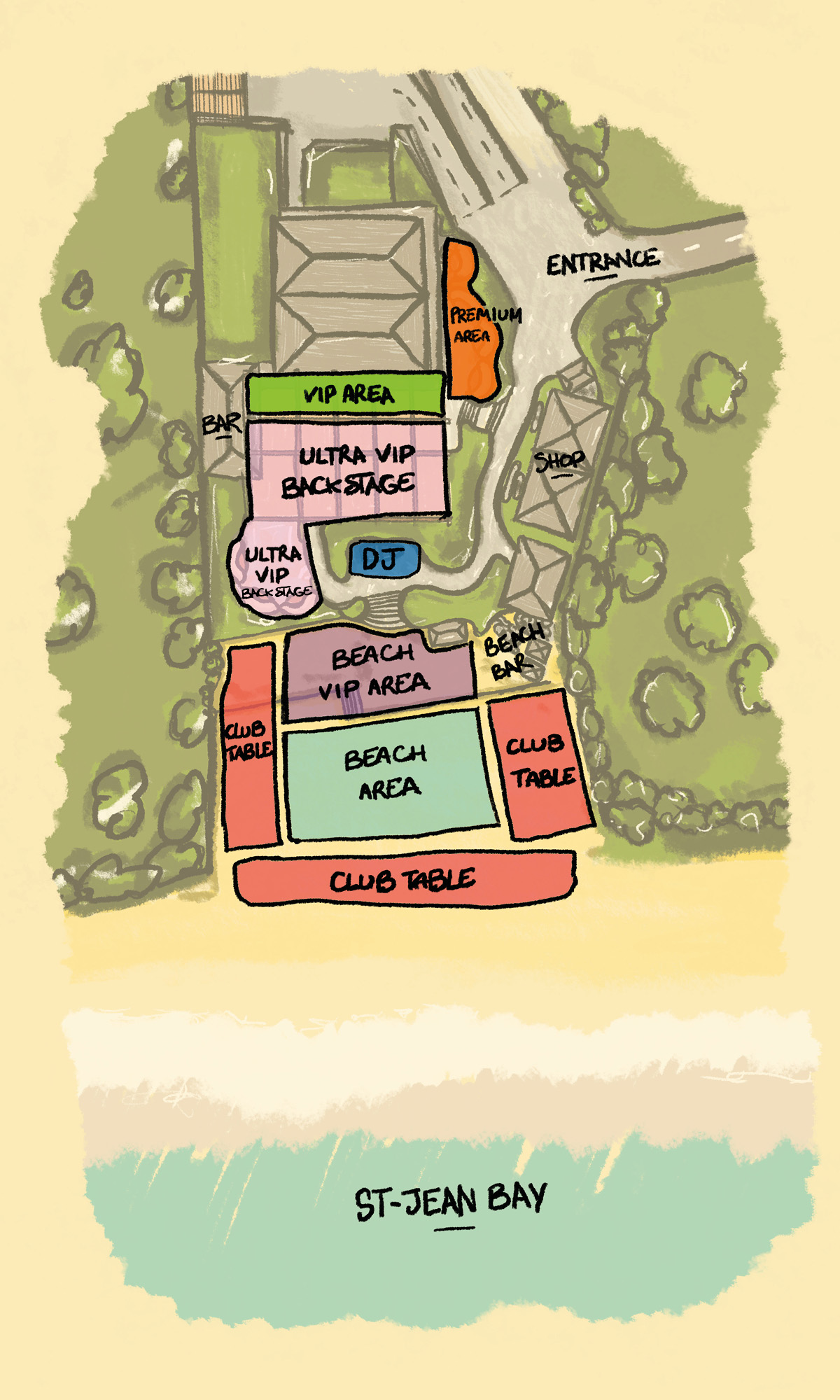 ADRIATIQUE @ LA GUERITE BEACH